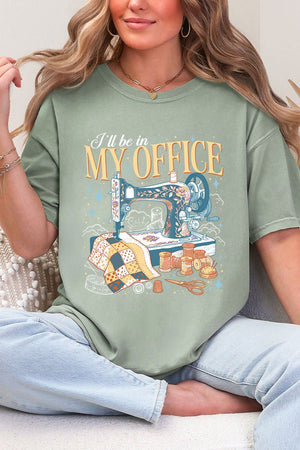 In My Office Sewing Comfort Colors Adult Ring-Spun Cotton Tee - Wholesale Accessory Market