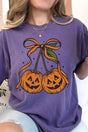 Jack - O' - Lantern Cherries Comfort Colors Adult Ring - Spun Cotton Tee - Wholesale Accessory Market