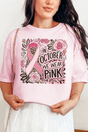 Leopard Doodle We Wear Pink Comfort Colors Adult Ring - Spun Cotton Tee - Wholesale Accessory Market