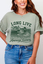 Long Live American Farmers Comfort Colors Adult Ring-Spun Cotton Tee - Wholesale Accessory Market
