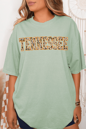 Orange Auburn Camo Comfort Colors Adult Ring - Spun Cotton Tee - Wholesale Accessory Market