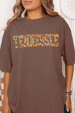 Orange Tennessee Camo Comfort Colors Adult Ring - Spun Cotton Tee - Wholesale Accessory Market