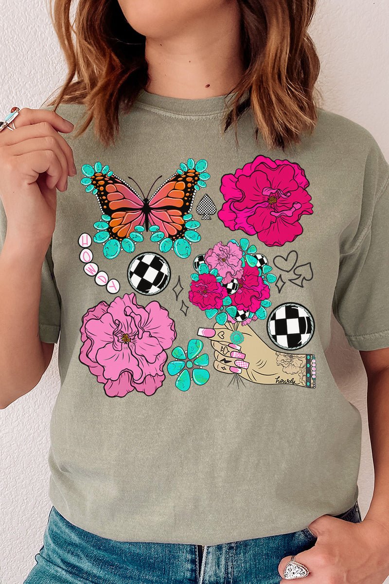 Outlaw Girly Comfort Colors Adult Ring - Spun Cotton Tee - Wholesale Accessory Market