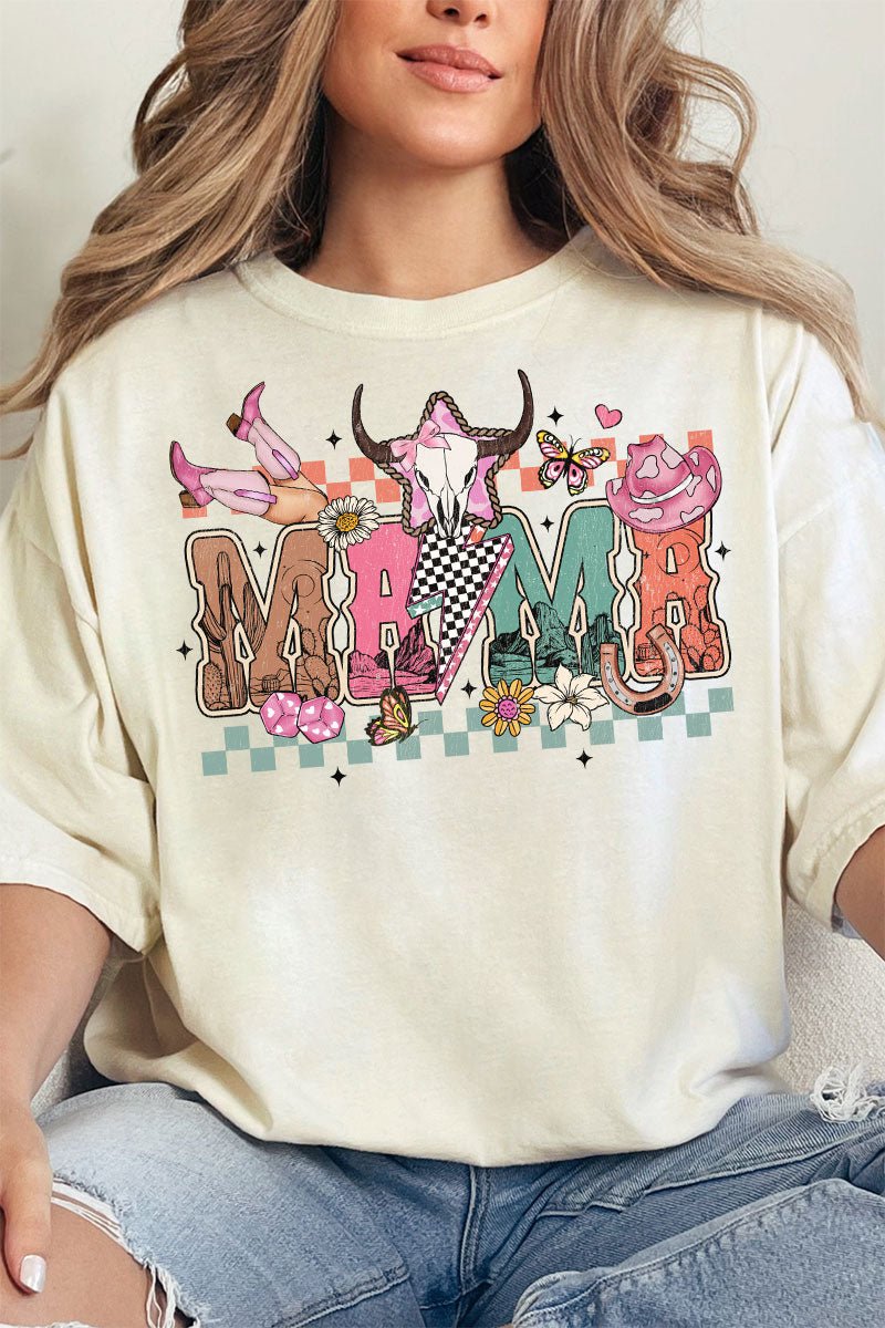 Outlaw Mama Comfort Colors Adult Ring - Spun Cotton Tee - Wholesale Accessory Market