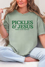 Pickles & Jesus Comfort Colors Adult Ring - Spun Cotton Tee - Wholesale Accessory Market