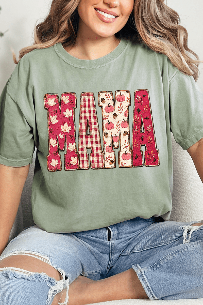 Pink Maplewood Mama Comfort Colors Adult Ring-Spun Cotton Tee - Wholesale Accessory Market