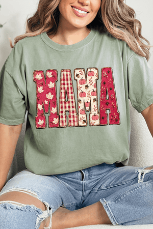 Pink Maplewood Mama Comfort Colors Adult Ring-Spun Cotton Tee - Wholesale Accessory Market