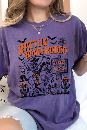 Rattlin' Bones Rodeo Comfort Colors Adult Ring - Spun Cotton Tee - Wholesale Accessory Market