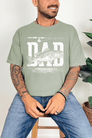 Reel Great Dad Comfort Colors Adult Ring - Spun Cotton Tee - Wholesale Accessory Market