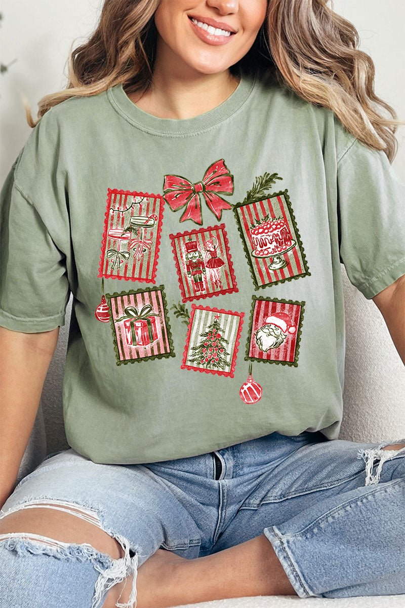 Sealed With A Claus Comfort Colors Adult Ring - Spun Cotton Tee - Wholesale Accessory Market