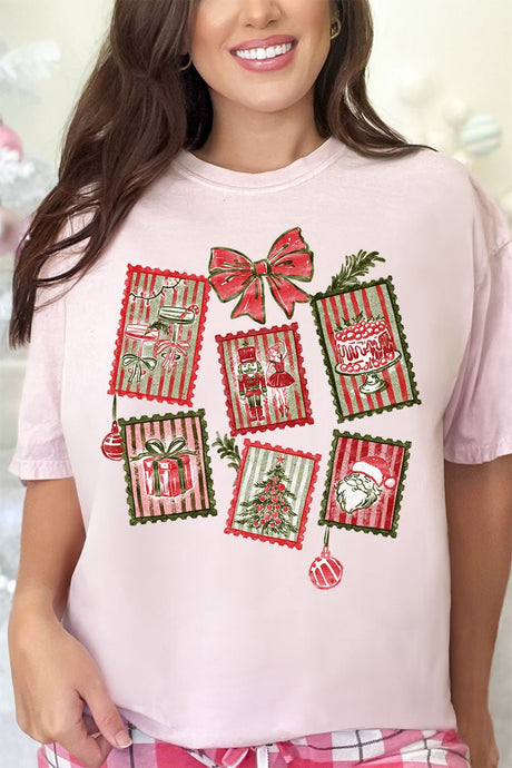 Sealed With A Claus Comfort Colors Adult Ring - Spun Cotton Tee - Wholesale Accessory Market