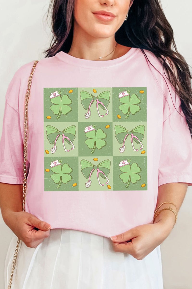 Shamrock Care Comfort Colors Adult Ring - Spun Cotton Tee - Wholesale Accessory Market