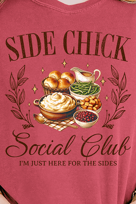 Side Chick Social Club Comfort Colors Adult Ring - Spun Cotton Tee - Wholesale Accessory Market