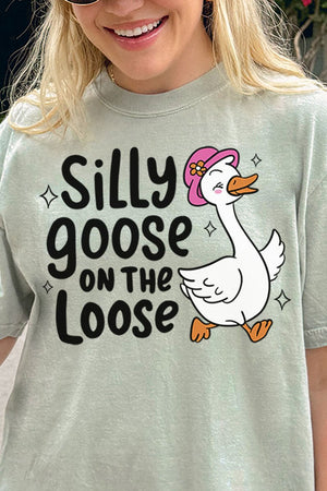 Silly Goose On The Loose Comfort Colors Adult Ring - Spun Cotton Tee - Wholesale Accessory Market