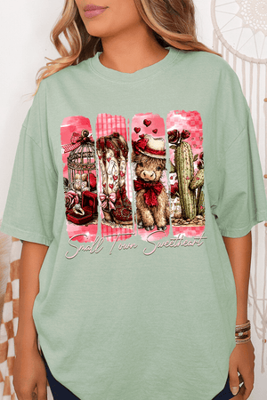 Small Town Sweetheart Comfort Colors Adult Ring - Spun Cotton Tee - Wholesale Accessory Market