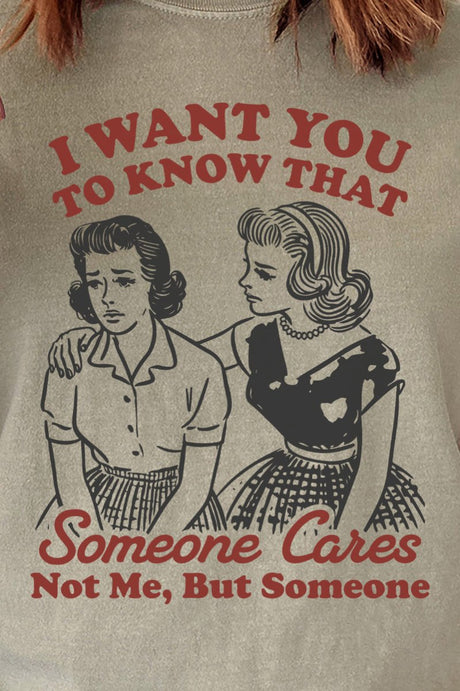 Someone Cares Not Me Comfort Colors Adult Ring - Spun Cotton Tee - Wholesale Accessory Market