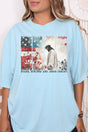 Stars, Stripes, & Jesus Christ Comfort Colors Adult Ring - Spun Cotton Tee - Wholesale Accessory Market