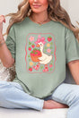 Strawberry Goose Comfort Colors Adult Ring - Spun Cotton Tee - Wholesale Accessory Market