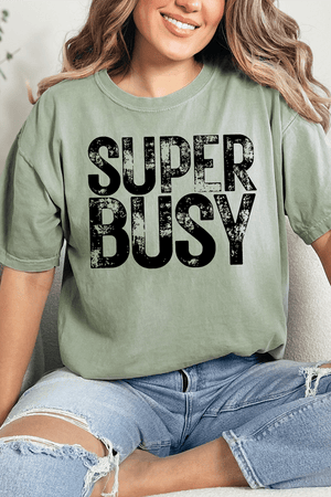 Super Busy Comfort Colors Adult Ring - Spun Cotton Tee - Wholesale Accessory Market
