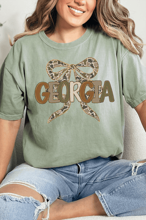 Sweet Home Camo Georgia Comfort Colors Adult Ring - Spun Cotton Tee - Wholesale Accessory Market