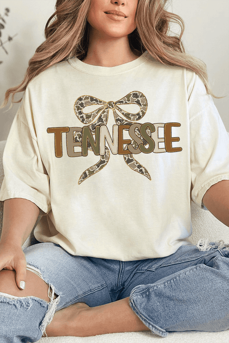Sweet Home Camo Tennessee Comfort Colors Adult Ring - Spun Cotton Tee - Wholesale Accessory Market
