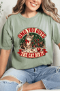 The Cat Did It Comfort Colors Adult Ring-Spun Cotton Tee - Wholesale Accessory Market