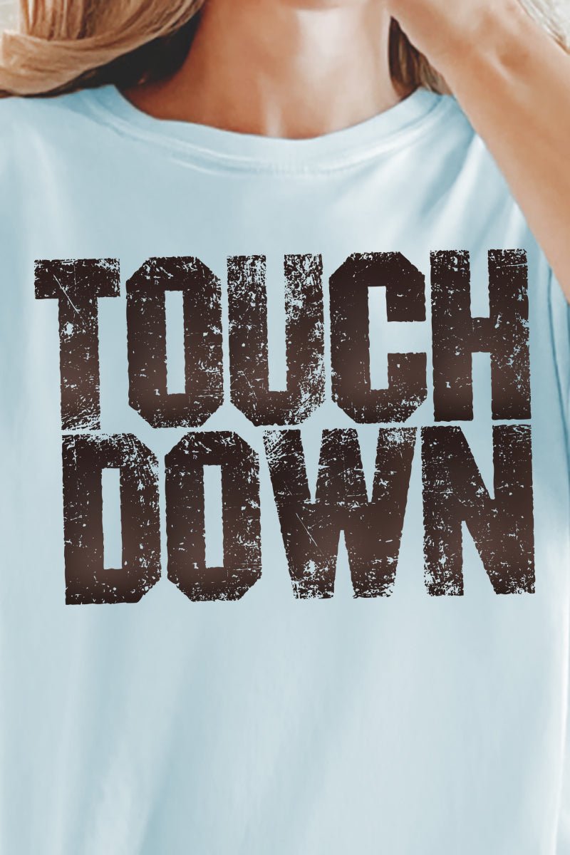 Touch Down Season Comfort Colors Adult Ring - Spun Cotton Tee - Wholesale Accessory Market