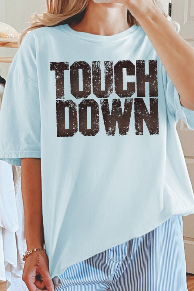 Touch Down Season Comfort Colors Adult Ring - Spun Cotton Tee - Wholesale Accessory Market