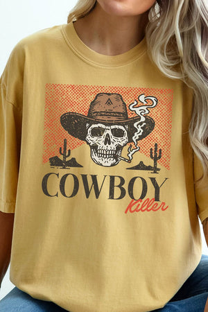 Vintage Cowboy Killer Comfort Colors Adult Ring - Spun Cotton Tee - Wholesale Accessory Market