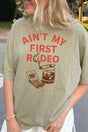 Whiskey Ain't My First Rodeo Comfort Colors Adult Ring - Spun Cotton Tee - Wholesale Accessory Market