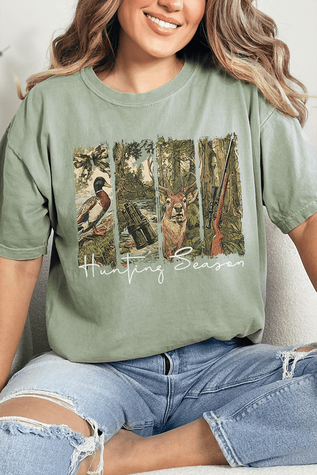 Wild Pursuit Hunting Season Comfort Colors Adult Ring - Spun Cotton Tee - Wholesale Accessory Market