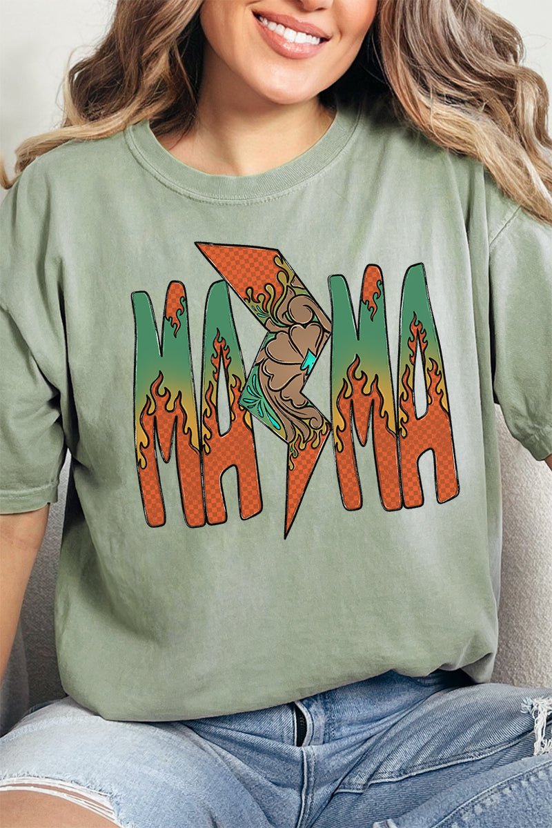 Wild Western Mama Comfort Colors Adult Ring - Spun Cotton Tee - Wholesale Accessory Market