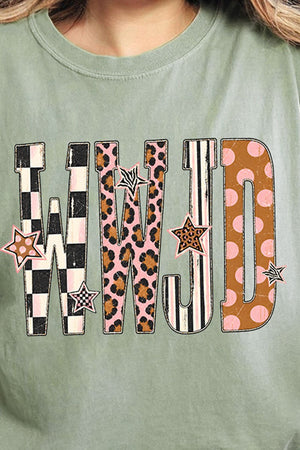 WWJD Pattern Pop Comfort Colors Adult Ring-Spun Cotton Tee - Wholesale Accessory Market