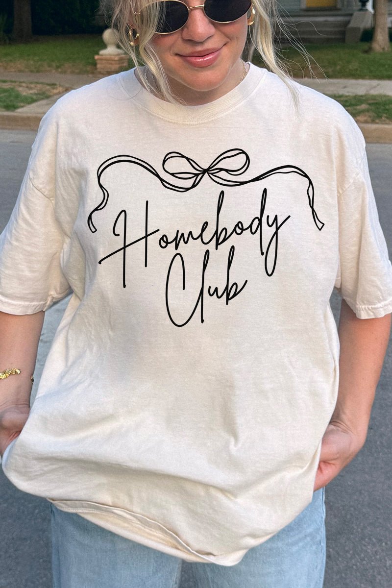 Homebody Club Comfort Colors Adult Ring - Spun Cotton Tee - Wholesale Accessory Market