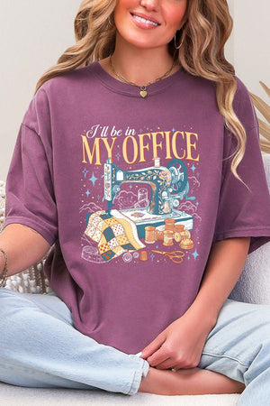 In My Office Sewing Comfort Colors Adult Ring-Spun Cotton Tee - Wholesale Accessory Market
