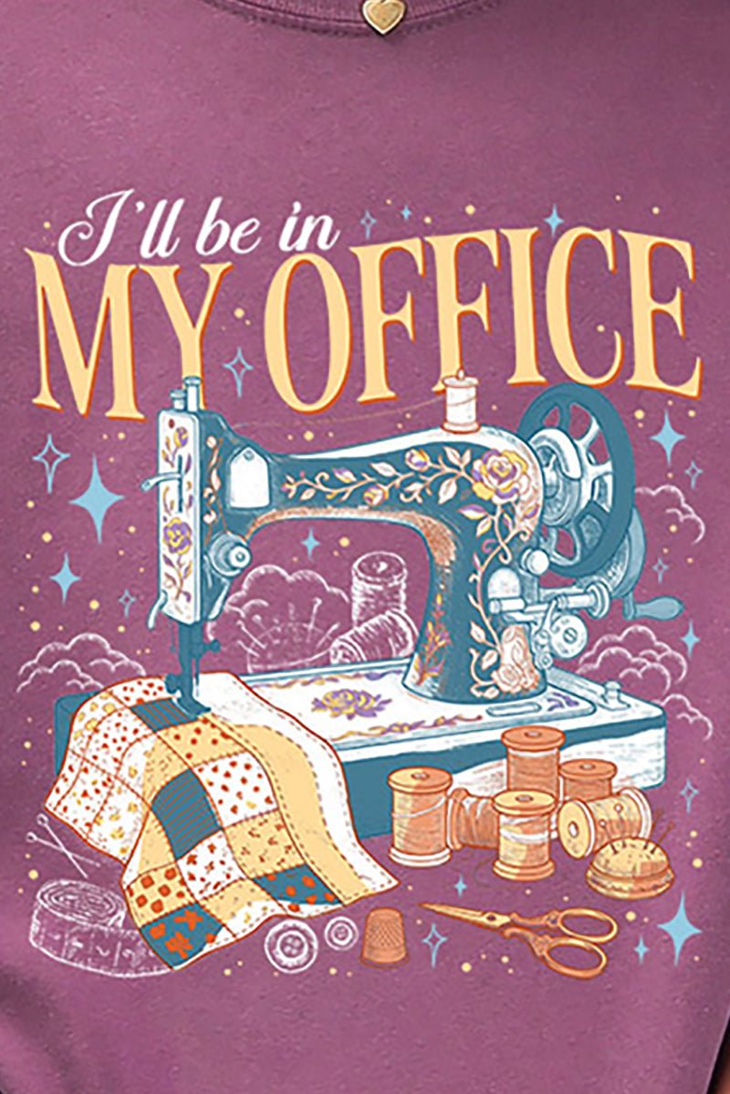 In My Office Sewing Comfort Colors Adult Ring-Spun Cotton Tee - Wholesale Accessory Market