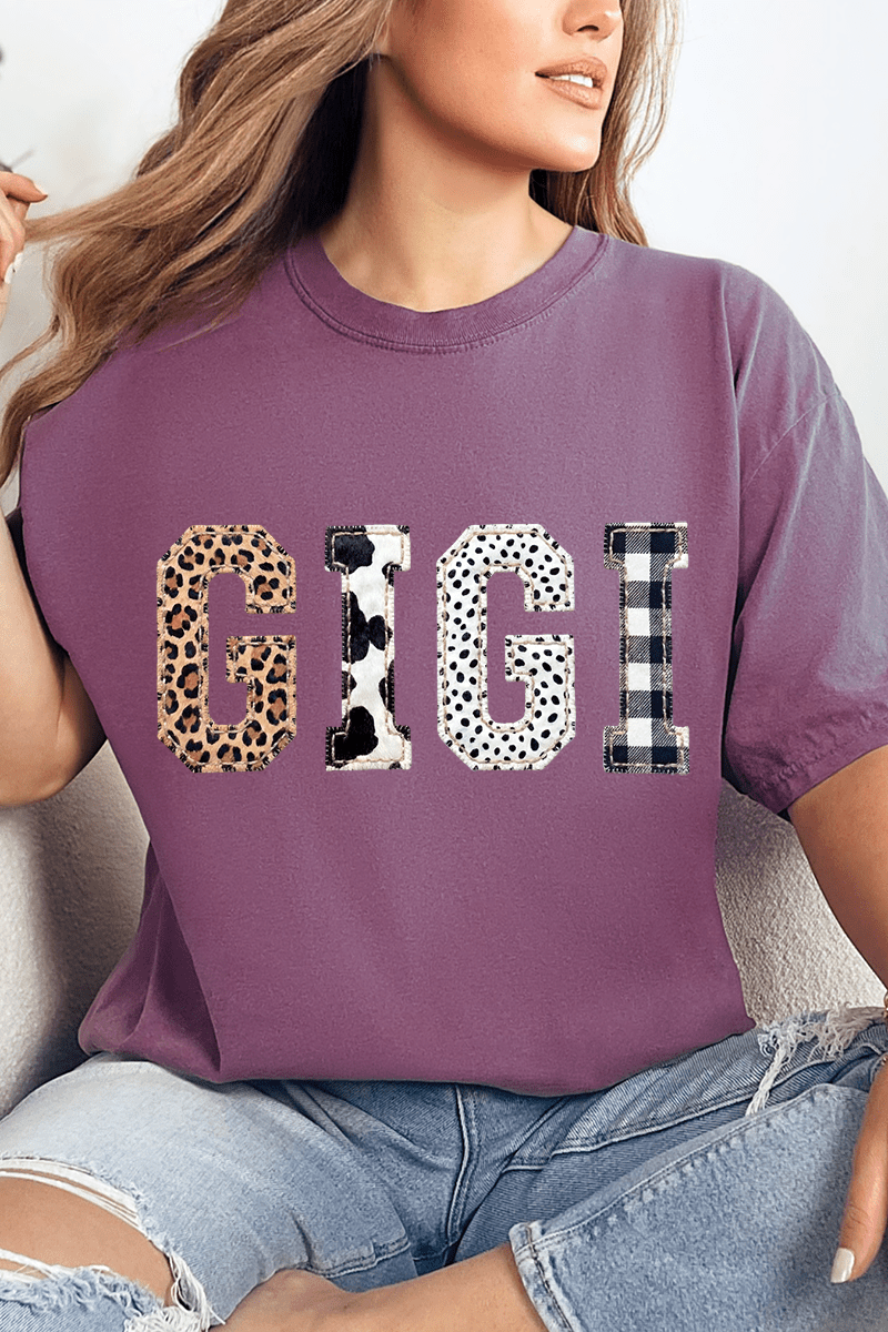 Pattern Play Gigi Comfort Colors Adult Ring-Spun Cotton Tee - Wholesale Accessory Market