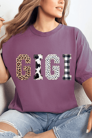 Pattern Play Gigi Comfort Colors Adult Ring-Spun Cotton Tee - Wholesale Accessory Market