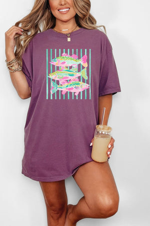 Reel Bright Comfort Colors Adult Ring - Spun Cotton Tee - Wholesale Accessory Market