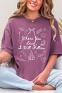 Where You Lead, I Will Follow Comfort Colors Adult Ring - Spun Cotton Tee - Wholesale Accessory Market