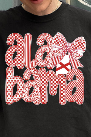 Alabama Ties Comfort Colors Adult Ring - Spun Cotton Tee - Wholesale Accessory Market