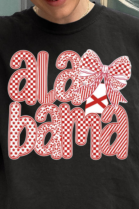 Alabama Ties Comfort Colors Adult Ring - Spun Cotton Tee - Wholesale Accessory Market