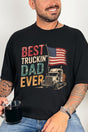 Best Truckin' Dad Ever Comfort Colors Adult Ring - Spun Cotton Tee - Wholesale Accessory Market