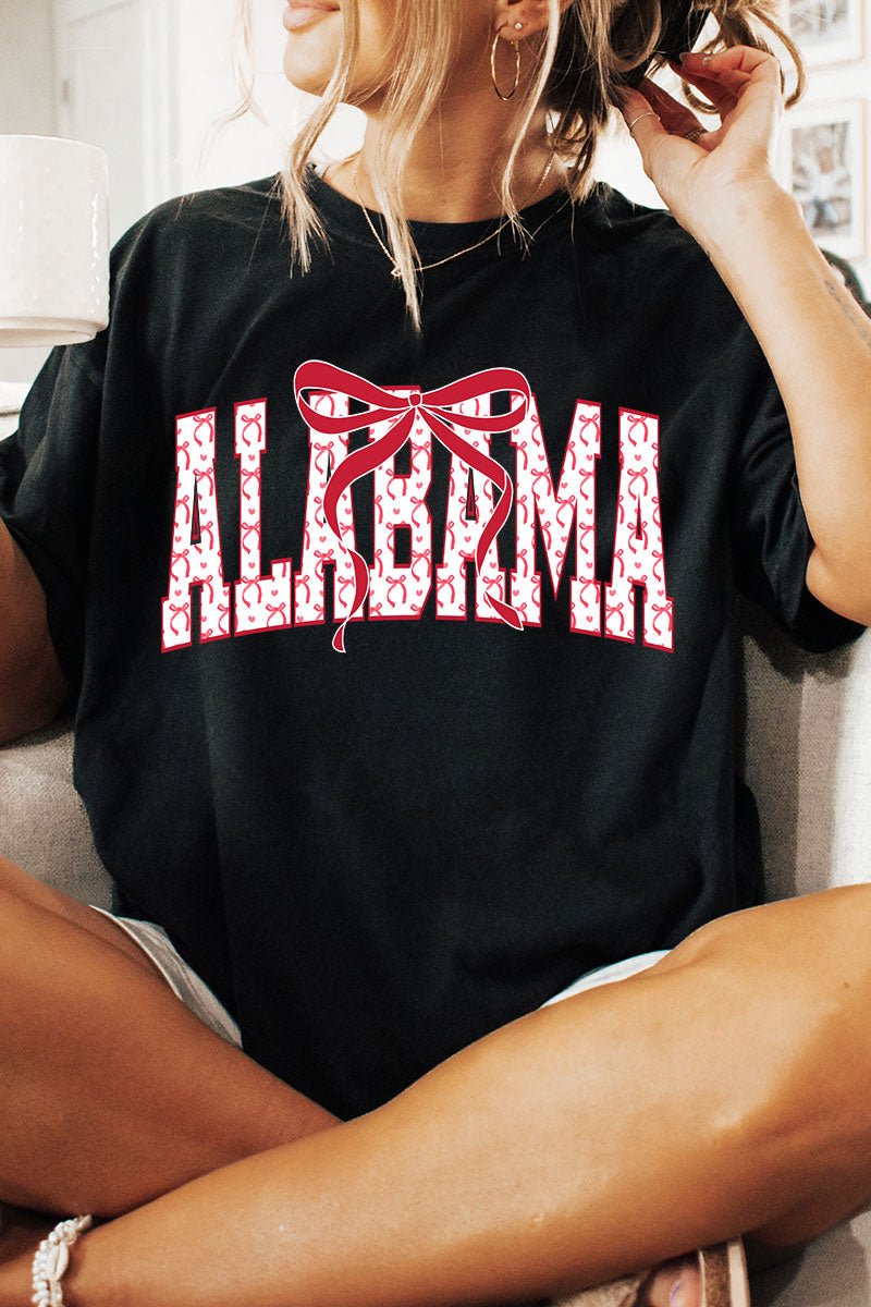 Coquette Varsity Alabama Comfort Colors Adult Ring - Spun Cotton Tee - Wholesale Accessory Market
