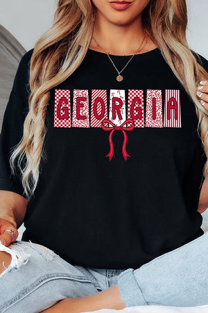 Doodle Georgia Coquette Comfort Colors Adult Ring - Spun Cotton Tee - Wholesale Accessory Market