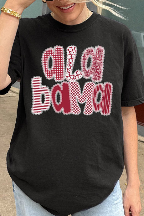 Lace Alabama Comfort Colors Adult Ring - Spun Cotton Tee - Wholesale Accessory Market