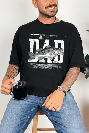 Reel Great Dad Comfort Colors Adult Ring - Spun Cotton Tee - Wholesale Accessory Market