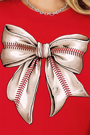 Stitches Baseball Coquette Comfort Colors Adult Ring - Spun Cotton Tee - Wholesale Accessory Market