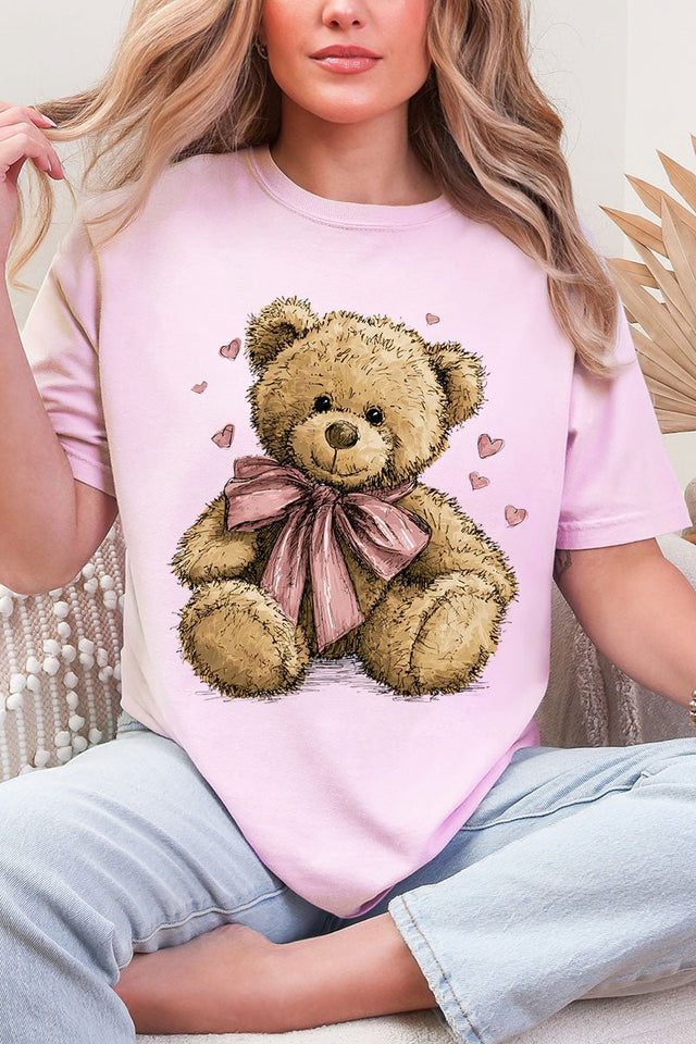 Be Mine Bear Comfort Colors Adult Ring - Spun Cotton Tee - Wholesale Accessory Market