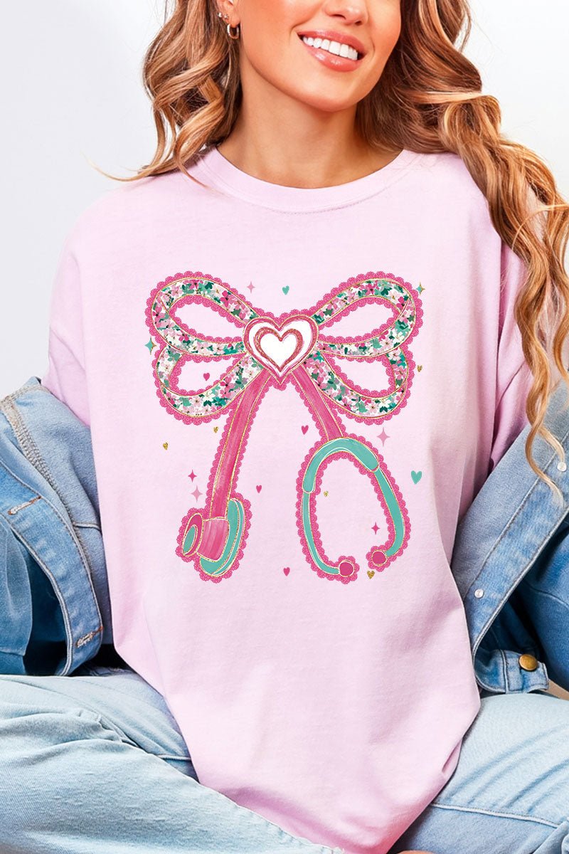 Blush Beats Comfort Colors Adult Ring - Spun Cotton Tee - Wholesale Accessory Market